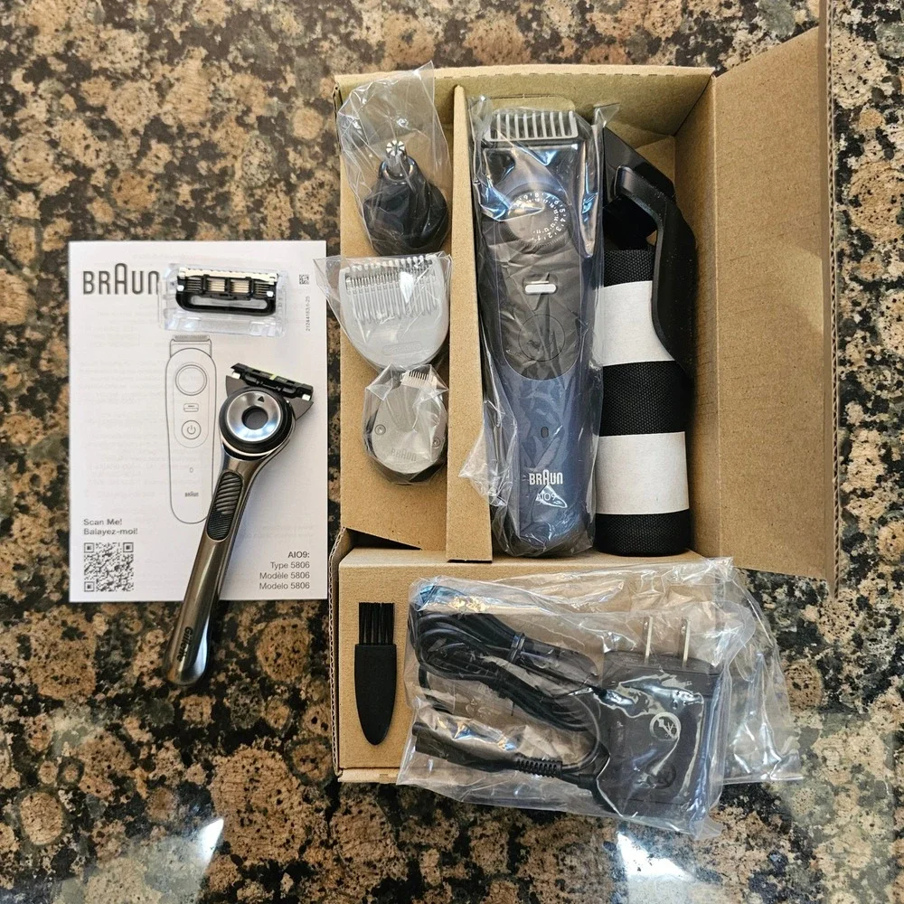 Braun Men All-In-One‎ Series 9 Trimmer Kit Beard Face Hair Body Razor AiO 9530